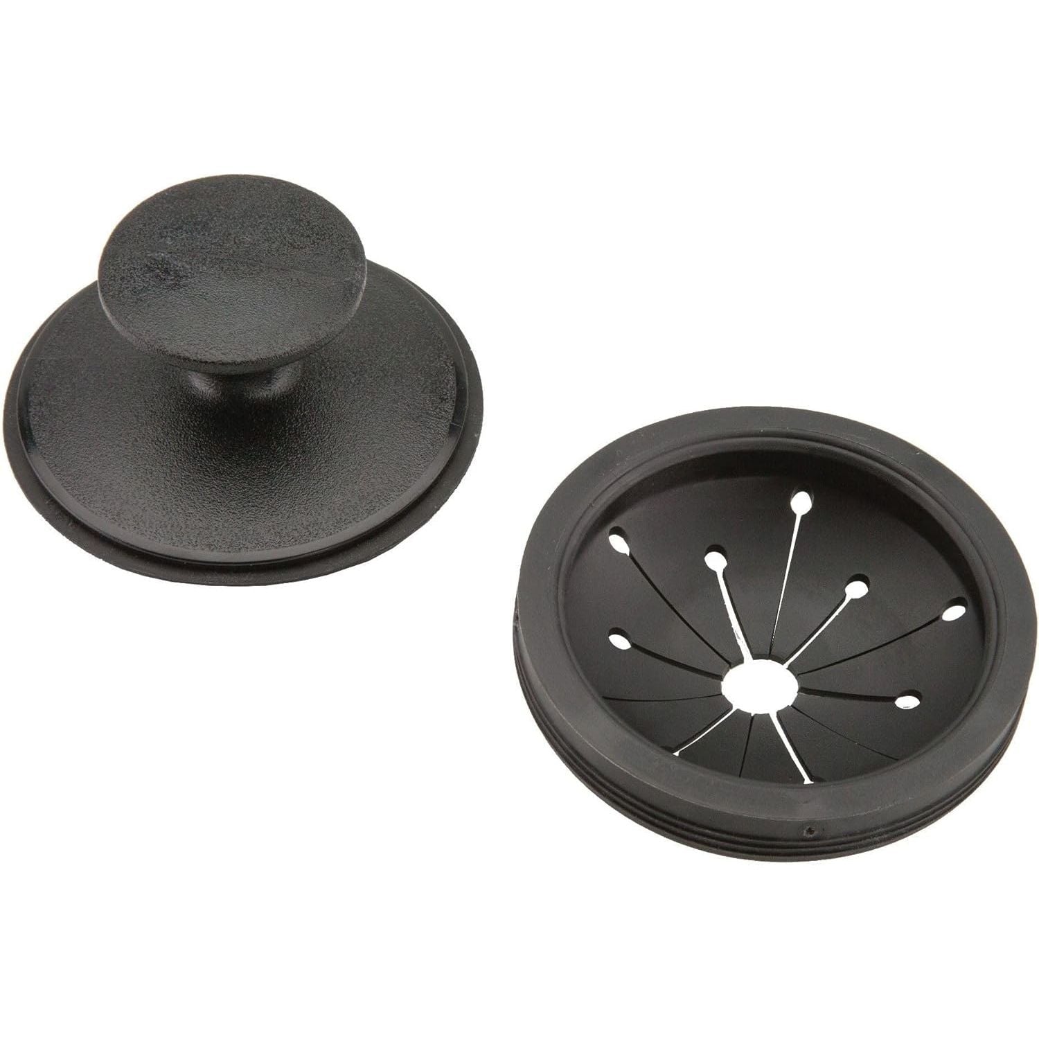 Buy now Waste King Black Disposer EZ Mount Garbage Disposal Stopper and Splash Guard for Sink Drain, 1025 at indiglob india