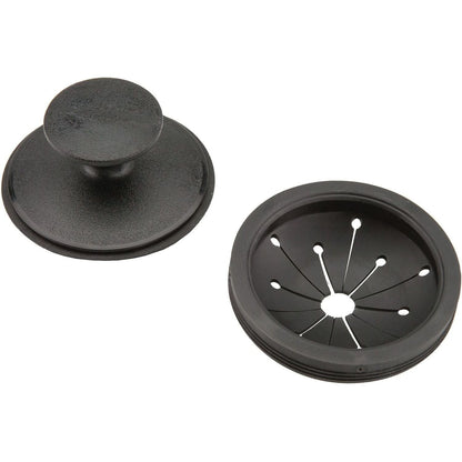 Buy now Waste King Black Disposer EZ Mount Garbage Disposal Stopper and Splash Guard for Sink Drain, 1025 at indiglob india