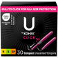Buy now U by Kotex Tampons, Click Compact, Super Plus Absorbency, Unscented, 45 Count at indiglob india