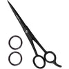 Utopia Care Hair Cutting and Professional Hairdressing Scissors 6.5 Inch, Premium Stainless Steel Shears with Smooth Razor and Sharp Edge Blades for Salons, Men, Women and Kids, Silver - Black