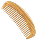 Onedor Handmade 100% Natural Green Sandalwood Hair Combs - Anti-Static Sandalwood Scent Natural Hair Detangler Wooden Comb (Wide Tooth),1 Count (Pack of 1)