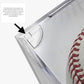 BallQube Baseball Display Case, UV Protected Square Clear Baseball Cube Memorabilia Display & Storage Sports Baseball Display Box Holder