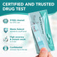 Easy@Home Marijuana Urine Drug Test Kit [15 Pack] - THC Tests for Home Use - Weed Detox Testing Kits with 50ng/ml Cutoff Level #EDTH-114