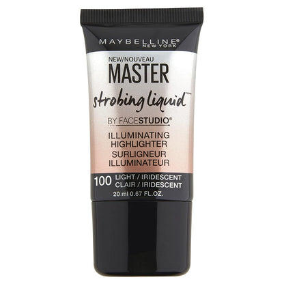 Maybelline New York Master Strobing Liquid Illuminating Highlighter, Medium/Nude Glow, 0.67 fl. oz.