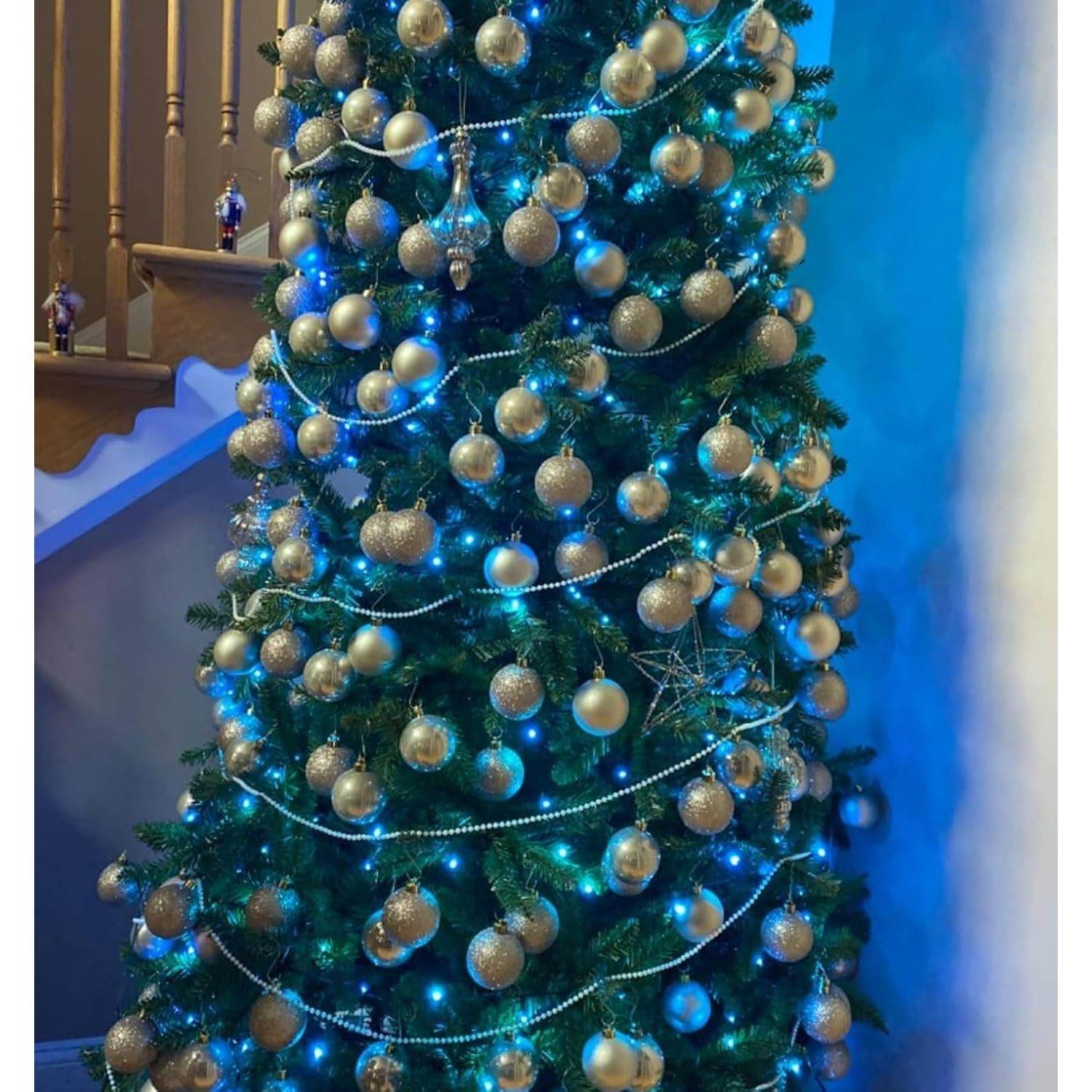 B&S FEEL 5mm Faux Pearl Beads Garland Pearl Bead Roll Strand for Wedding Party Decoration, 99 Feet Roll (Ivory) - My Store