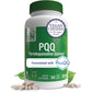 Health Thru Nutrition PQQ 20mg 60 Servings Pyrroloquinoline Quinone as PureQQ | Promotes Mitochondrial Biogenesis | Certified Vegan | Non-GMO Gluten Soy Free Capsules| Clean Label PQQ Supplement