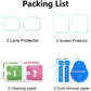 Buy now PCTC [4 pack] Lens+LCD Screen Protector Appliable for DJI Osmo Pocket 2 Camera, osmo pocket accessories 0.3mm 9H Hardness Ultra-Clear Tempered Glass Protector Film Guard Full Coverage Edge to Edge at indiglob india