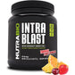 NutraBio Intra Blast Bcaa Powder Amino Acid Supplement, Electrolyte & Hydration Blend, Intra, Pre Workout & Muscle Recovery, 20g Eaa Amino Acids Powder, 5g Glutamine- Grape Berry Crush, 30 Serving