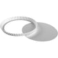 Fat Daddio's PFT-102 Round Fluted Tart Pan, 10 x 2 Inch