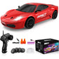 Remote Control Car RC Drift Car 2.4GHz 1:24 Scale 4WD High Speed RC Cars Vehicle with LED Lights Batteries and Drifting Tires Racing Sport Toy Cars for Adults Boys Girls Kids Gift