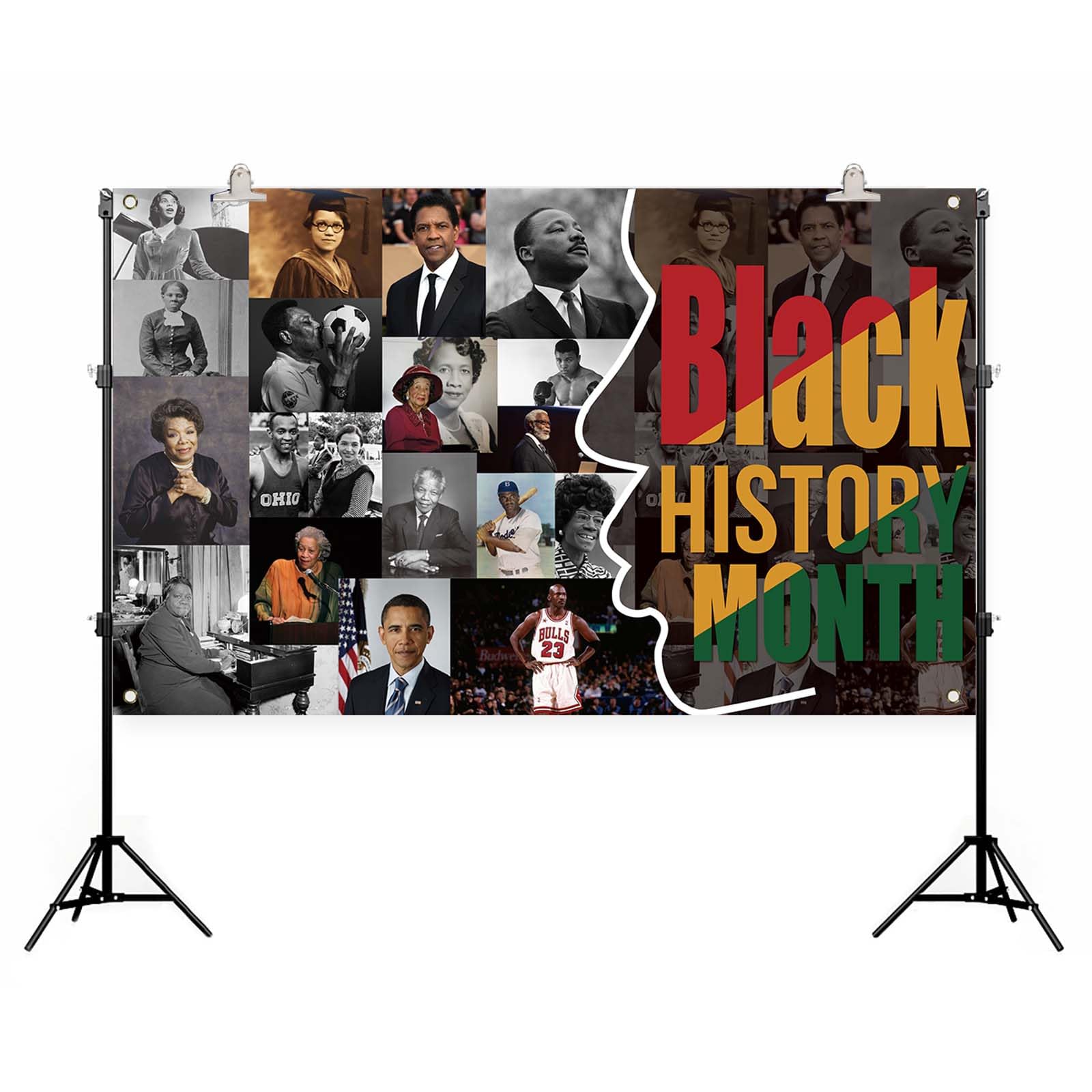 Buy now Pan African American Decoration - Black History Month Banner and Poster at indiglob india