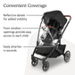 Buy now UPPAbaby Performance Rain Shield for Cruz V3 - Waterproof and Windproof Coverage - Ventilated Design - Quick Attachment - Easy Access to Child at indiglob india