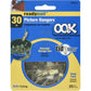 Buy now OOK 535808 Picture Hangers, Art Hangers, Brass, Reusable Picture Hooks, 30lb (25 Set) at indiglob india