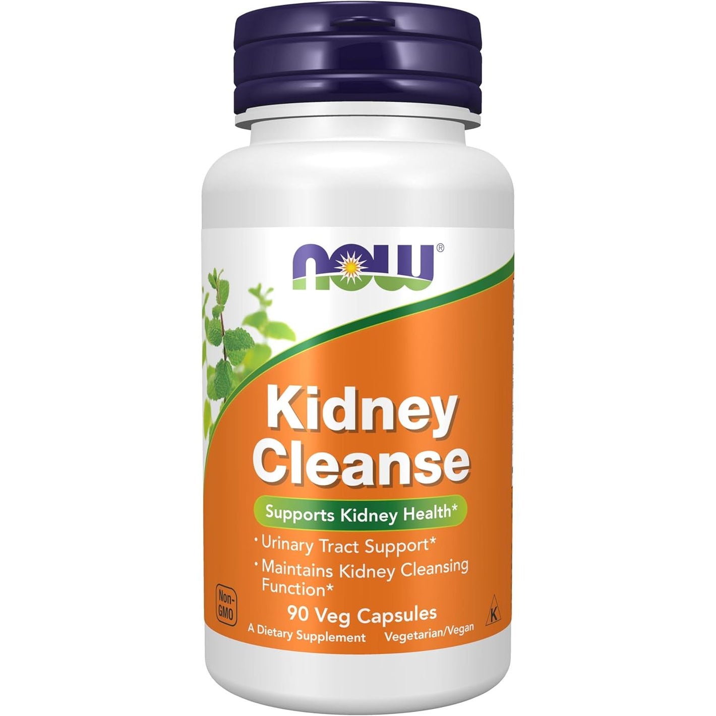 NOW Supplements, Kidney Cleanse with Uva Ursi, Parsley Seed, Fennel, and Horsetail, 90 Veg Capsules