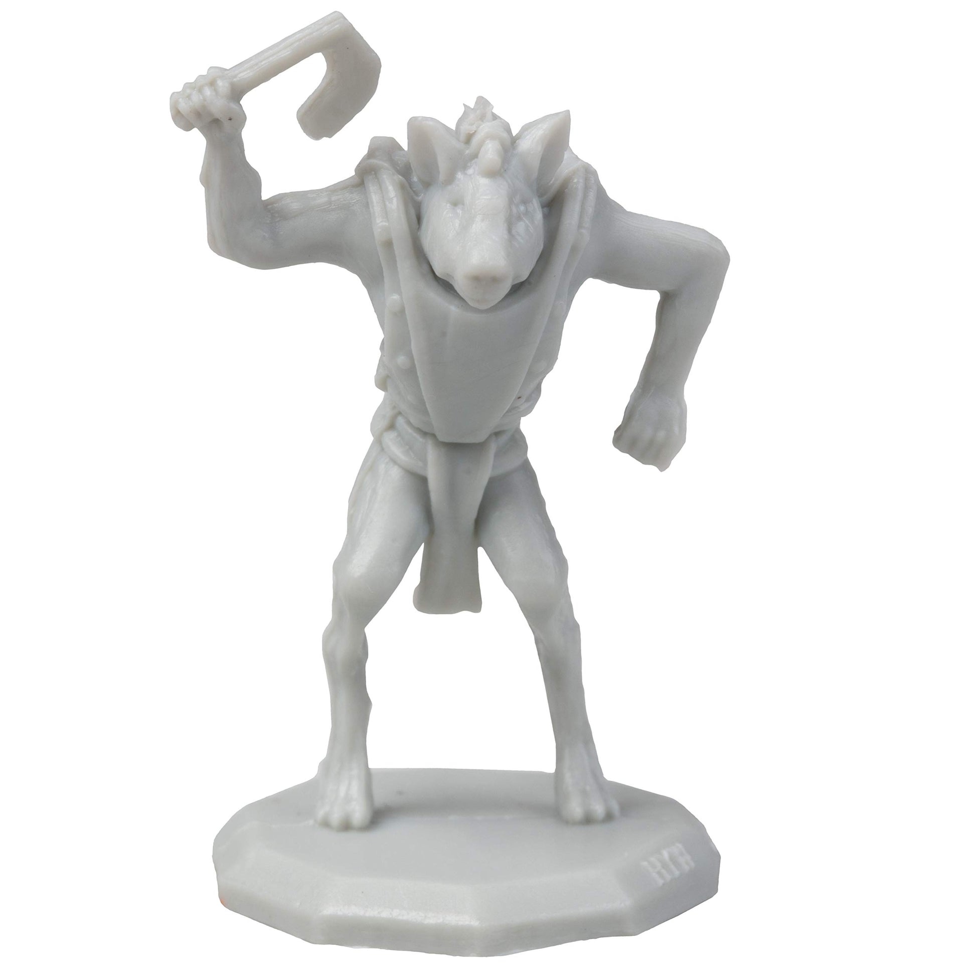 Buy now 28 Paintable Fantasy Mini Figures- All Unique Designs- 1" Hex-Sized Compatible w DND Dungeons Dragons, Pathfinder, RPG Tabletop Games- Features Goblins, Orcs, Gnolls, Skeletons & More at indiglob india