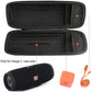 Buy now Hard Travel Case Compatible for Charge 3 BLKAM Waterproof Portable Bluetooth Wireless Speaker (Black). Extra room for USB Cable and Charger at indiglob india