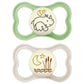 Buy now MAM Air Pacifier for Babies 6-16 Months, Extra Air Flow for Sensitive Skin, Glows in The Dark, Developed with Medical Experts, BPA-Free Skin Soft Silicone, 2 Count, with Sterilizer Case at indiglob india