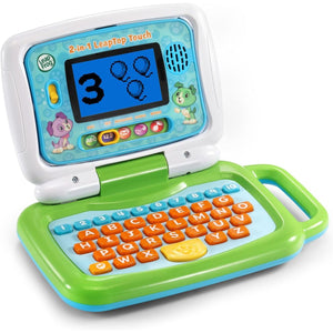 LeapFrog 2-in-1 LeapTop Touch, Green