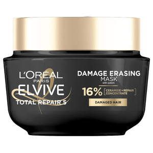 L'Oreal Paris Elvive Total Repair 5 Damage-Erasing Balm with Almond and Protein, 8.5 Ounce (Packaging May Vary)