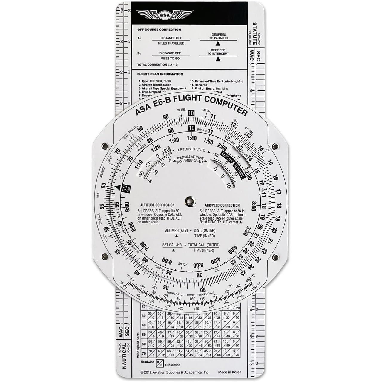 Buy now ASA E6B Paper Flight Computer at indiglob india
