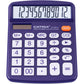 CATIGA 12 Digits Desktop Calculator with Large LCD Display and Sensitive Button, Dual Solar Power and Battery, Standard Function for Office, Home, School, CD-2786
