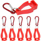 6PCS Glove Clips for Work, Non Slip Glove Holder Clip for Guard Labor Worker Glasses Helmets Hanger Clamp Grabber