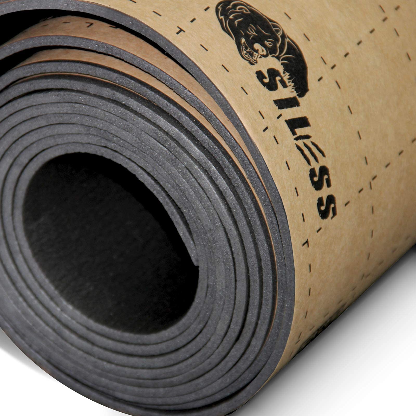 Buy now Siless Liner 157 (4 mm) mil 36 sqft Car Sound Deadening Closed Cell Foam & Heat Insulation mat - PE Foam Sound Deadener Material & Heat Barrier at indiglob india