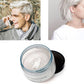 White Hair Color Wax, Natural Hairstyle Wax 4.23 oz, Temporary Hairstyle Cream for Party, Cosplay, Halloween, Daily use, Date, Clubbing (White)