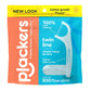 Plackers Twin Line Dental Floss Picks, Dual-Line Tuffloss, Easy Storage, Cool Mint Flavor, 75 Count
