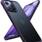 Buy now TORRAS Tough Shockproof for iPhone 13 Pro Case, [Military-Grade Drop Tested] Ultra-Durable Matte Hard PC Back with Soft Silicone Edge Slim Protective for iPhone 13 Pro Phone Case,Translucent Black at indiglob india