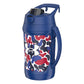 Buy now Under Armour Half Gallon Water Bottle Insulated, 64oz Insulated Water Bottle with Handle, Fence Hook, Leak Resistant, for Baseball, Football & More, Academy/Black Royal Hypercamo at indiglob india