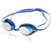 Speedo Unisex-Adult Swim Goggles Mirrored Vanquisher 2.0 - Blue