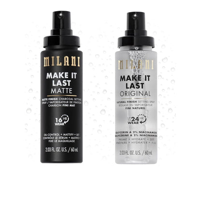 Milani Make It Dewy Setting Spray 3 in 1- Hydrate + Illuminate + Set (2.03 Fl. Oz.) Makeup Finishing Spray - Makeup Primer & Hydrating Setting Spray