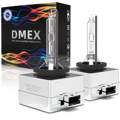 Buy now DMEX D1S HID Headlight Bulbs Xenon 35W Replacement 66144 66140 85140 85415 - Pack of 2, 6000K Cool White (Not fit Halogen Headlamp) 4300K Warm White D1S at indiglob india