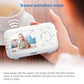 VTech Video Baby Monitor with 1000ft Long Range, Auto Night Vision, 2.8” Screen, 2-Way Audio Talk, Temperature Sensor, Power Saving Mode, Lullabies and Wall-mountable Camera with Bracket, White
