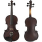 Cecilio 4/4 Full Size Violin - Hand-Carved Solid Spruce & Maple, Ebony Fingerboard, Deluxe Oblong Hard Case & Bow Included, Fiddle Set for Beginners Professionals