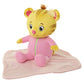 Buy now JAKKS Pacific Daniel Tiger's Neighborhood Cute and Cuddly Baby Margaret Plush Pink/Yellow at indiglob india