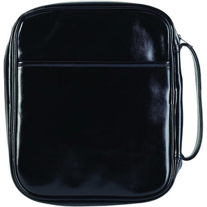 Black Leatherette Bible Cover Case with Handle, (Maxi) 2X-Large
