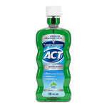 Buy now ACT Anticavity Zero Alcohol Fluoride Mouthwash 18 fl. oz., With Accurate Dosing Cup, Mint at indiglob india