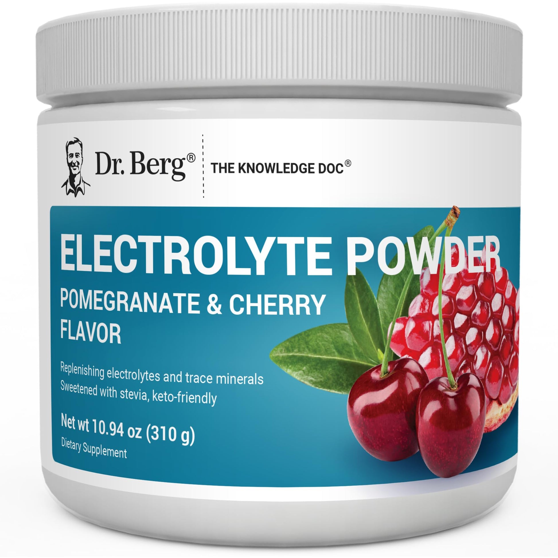 Buy now Dr. Berg Zero Sugar Hydration Keto Electrolyte Powder - Enhanced w/ 1000 mg of Potassium & Real Pink Himalayan Salt (NOT Table Salt) - Raspberry & Lemon Flavor Hydration Drink Supplement - 50 Servings at indiglob india