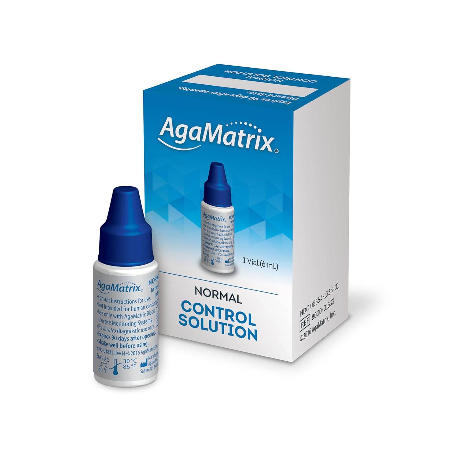AgaMatrix Wavesense Normal Control Solution, 1 Vial (6 Ml) - My Store