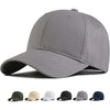Oversize Baseball Cap XXL Big Head Hats for Men Large Head Hats Dad Hat Adjustable 23.6"-26.8" - Gray