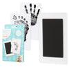 Pearhead Newborn Baby Handprint and Footprint Kit - No Mess Clean-Touch Ink Pad With Impression Cards, Safe for Skin, Perfect Keepsake for Family, Acid-Free, Black - 1-Pack