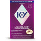K-Y Personal Lubricant, Liquibeads Vaginal Moisturizer, 6 Bead Inserts and 6 Applicators to Supplement a Woman's Natural Moisture for Comfort and Sex (Packaging May Vary)