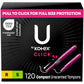 Buy now U by Kotex Tampons, Click Compact, Super Plus Absorbency, Unscented, 45 Count at indiglob india