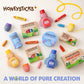 Buy now Honeysticks 100% Pure Beeswax Crayons (12 Pack) - Non Toxic Crayons for Toddlers 1-3, Safe for Baby from 1 Year Old Plus, Handmade with Natural Beeswax and Food-Grade Colors, Eco Friendly at indiglob india