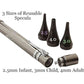 Buy now Third Generation Dr Mom Slimline Stainless LED Pocket Otoscope with Soft White Natural Hue Light Spectrum in Clamshell Packaging at indiglob india
