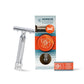 Merkur Mk34c Double Edge Razor with Heavy Duty Short Handle