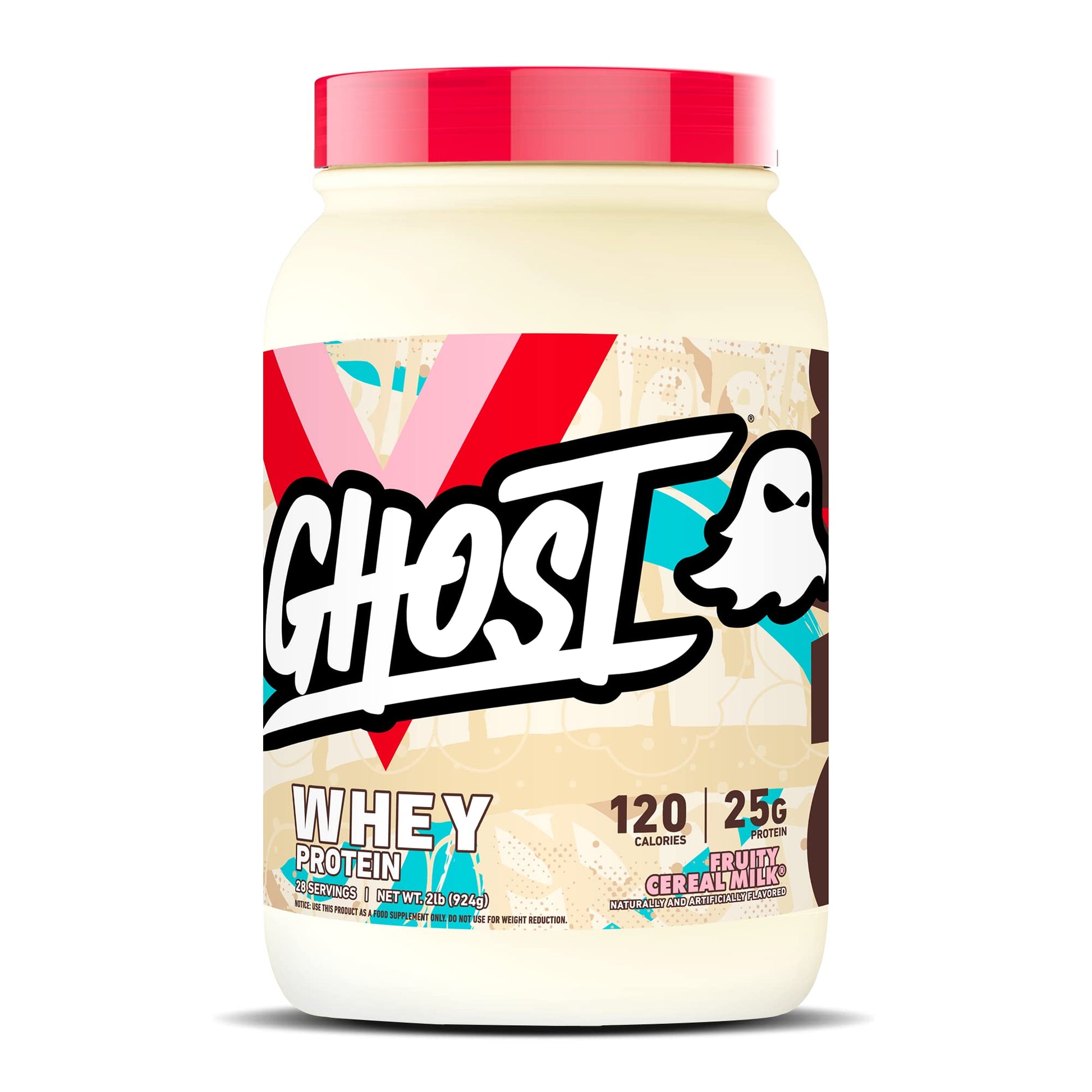Buy now GHOST Whey Protein Powder, Oreo - 2LB, 25G of Protein - Whey Protein Blend -Post Workout Fitness & Nutrition Shakes, Smoothies, Baking & Cooking - Cookie Pieces Inside Fruity Cereal Milk at indiglob india