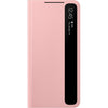 Samsung Galaxy S21+ Case, S-View Flip Cover - Black (US Version) - Pink
